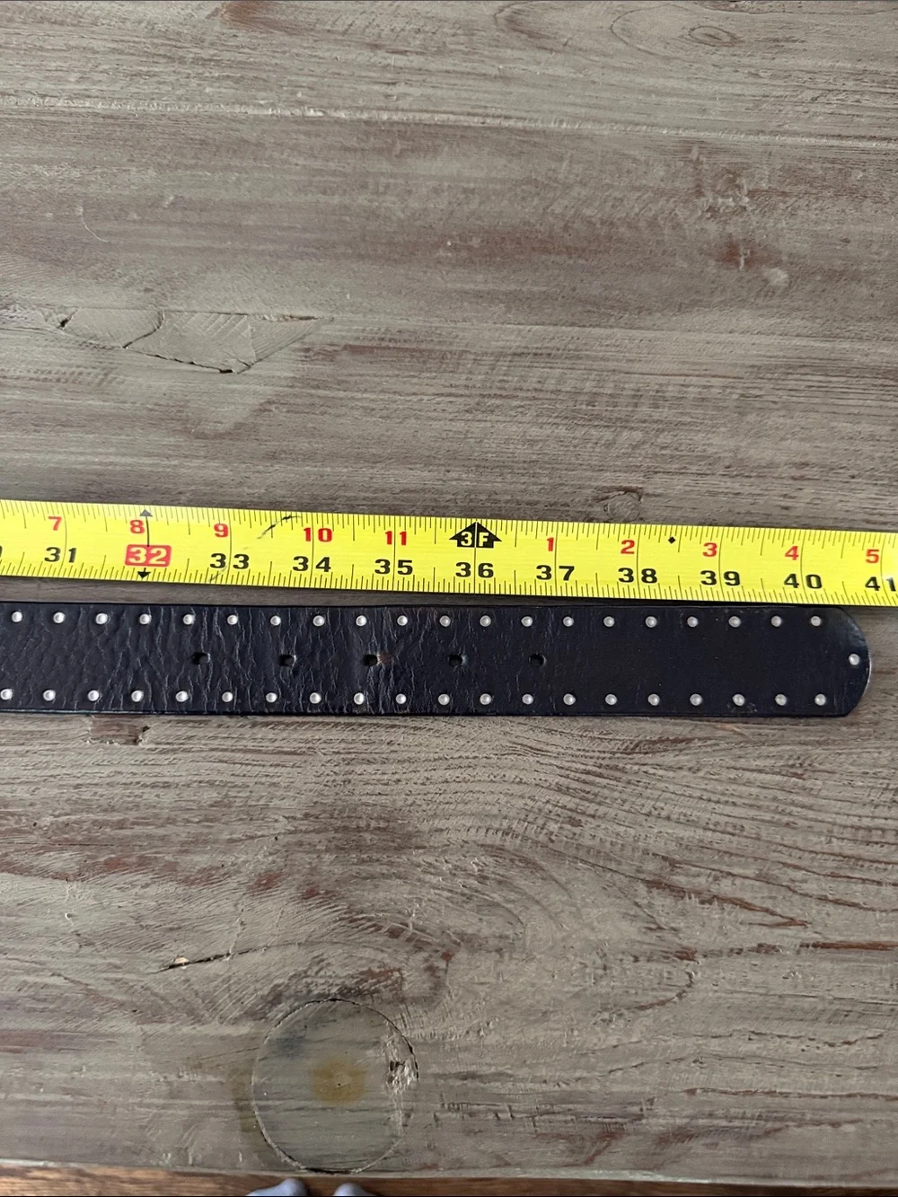 Ralph Lauren Lauren reversible, leather black studded/Brown women’s vintage belt